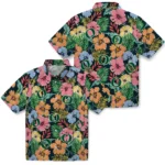 Oregon Ducks Hawaiian Shirt – Brilliant Hibiscus Garden