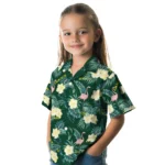 Oregon Ducks Hawaiian Shirt – Flamingo and Hibiscus