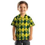 Oregon Ducks Hawaiian Shirt – Golfing Plaid