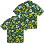 Oregon Ducks Hawaiian Shirt – Hibiscus Flower Design