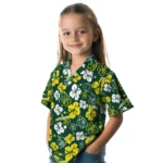 Oregon Ducks Hawaiian Shirt – Hibiscus Flower Design