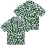 Oregon Ducks Hawaiian Shirt – Hibiscus Motif