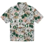 Oregon Ducks Hawaiian Shirt – Hibiscus Seaside
