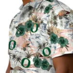 Oregon Ducks Hawaiian Shirt – Hibiscus Seaside