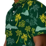 Oregon Ducks Hawaiian Shirt – Palm And Clouds