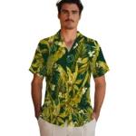 Oregon Ducks Hawaiian Shirt – Palm Leaves