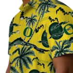 Oregon Ducks Hawaiian Shirt – Palm Sunset