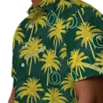 Oregon Ducks Hawaiian Shirt – Palm Tree Motif