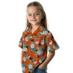 Oregon State Beavers Hawaiian Shirt – Flamingo and Hibiscus