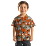 Oregon State Beavers Hawaiian Shirt – Flamingo and Hibiscus