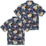Oregon State Beavers Hawaiian Shirt – Flamingo Hibiscus