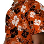 Oregon State Beavers Hawaiian Shirt – Hibiscus Flower Design