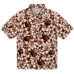 Oregon State Beavers Hawaiian Shirt – Hibiscus Motif