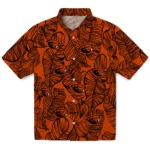Oregon State Beavers Hawaiian Shirt – Leaf Outline