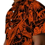 Oregon State Beavers Hawaiian Shirt – Monstera Layer