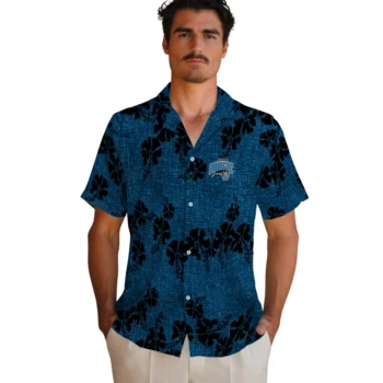 orlando magic hibiscus petals blue hawaiian shirts fashion forward