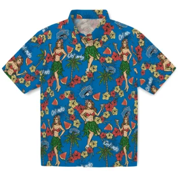orlando magic hawaiian girls design blue hawaiian shirts best selling
