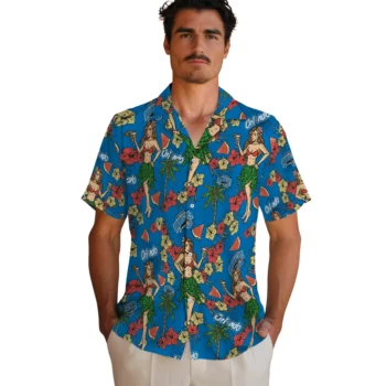 orlando magic hawaiian girls design blue hawaiian shirts fashion forward