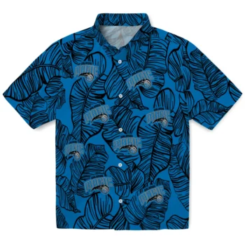 orlando magic leaf outline blue hawaiian shirts best selling