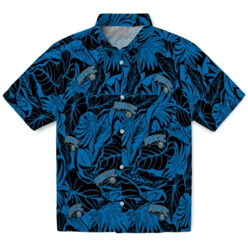 orlando magic monstera layer blue hawaiian shirts best selling