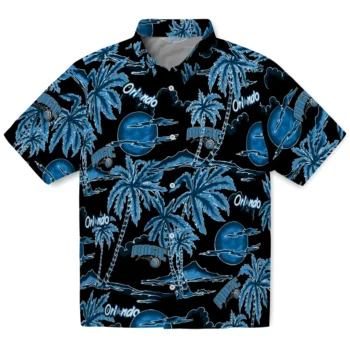 orlando magic palm sunset hawaiian shirts best selling