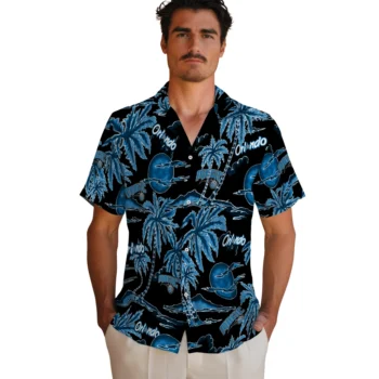 orlando magic palm sunset hawaiian shirts fashion forward