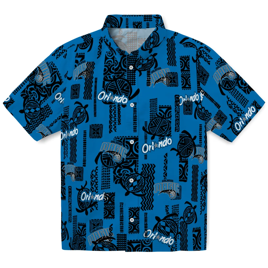 Orlando Magic Hawaiian Shirt - Turtle Lines orlando magic turtle lines blue hawaiian shirts best selling