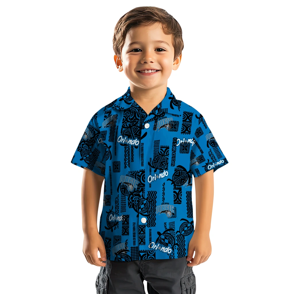 Orlando Magic Hawaiian Shirt - Turtle Lines orlando magic turtle lines blue hawaiian shirts top rated