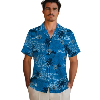 orlando magic wave palm blue hawaiian shirts fashion forward