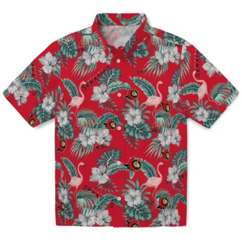ottawa senators flamingo palms red hawaiian shirts best selling