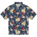Ottawa Senators Hawaiian Shirt – Flamingo Hibiscus