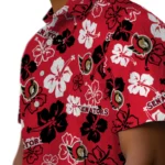 Ottawa Senators Hawaiian Shirt – Hibiscus Flower Design