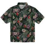 Ottawa Senators Hawaiian Shirt – Hibiscus Leaves Pattern