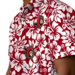 Ottawa Senators Hawaiian Shirt – Hibiscus Motif