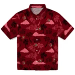 Ottawa Senators Hawaiian Shirt – Palm And Clouds