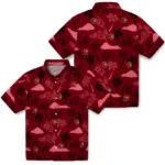 Ottawa Senators Hawaiian Shirt – Palm And Clouds