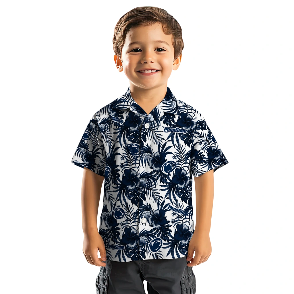 Penn State Nittany Lions Hawaiian Shirt - Hibiscus Exotic penn state nittany lions hibiscus exotic blue hawaiian shirts top rated