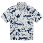 Penn State Nittany Lions Hawaiian Shirt – Hibiscus Overlay