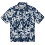 Penn State Nittany Lions Hawaiian Shirt – Monstera Layer