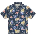 Philadelphia 76ers Hawaiian Shirt – Flamingo Hibiscus