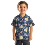 Philadelphia 76ers Hawaiian Shirt – Flamingo Hibiscus