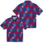 Philadelphia 76ers Hawaiian Shirt – Golfing Plaid