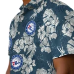 Philadelphia 76ers Hawaiian Shirt – Hibiscus Flowers