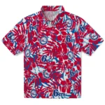 Philadelphia 76ers Hawaiian Shirt – Hibiscus Overlay