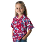 Philadelphia 76ers Hawaiian Shirt – Hibiscus Overlay