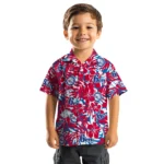 Philadelphia 76ers Hawaiian Shirt – Hibiscus Overlay
