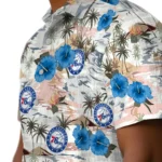 Philadelphia 76ers Hawaiian Shirt – Hibiscus Seaside