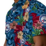 Philadelphia 76ers Hawaiian Shirt – Hibiscus Tiki Jungle