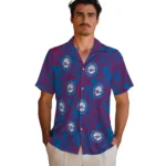 Philadelphia 76ers Hawaiian Shirt – Leaf Outline