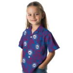 Philadelphia 76ers Hawaiian Shirt – Leaf Outline